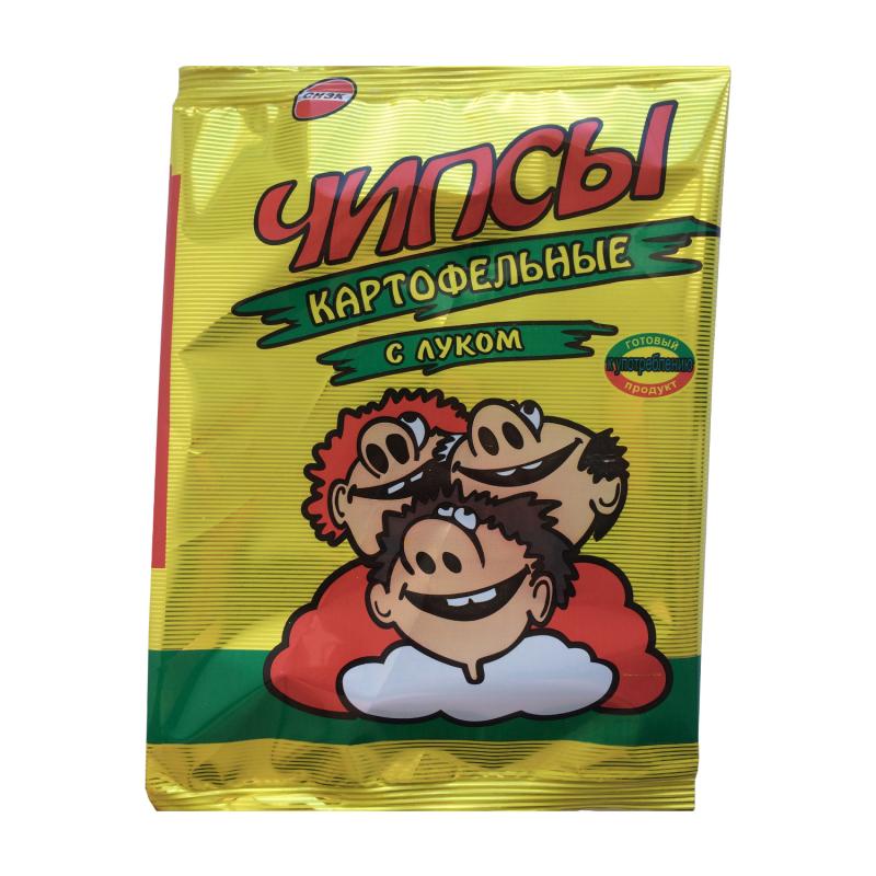 Чипсы картофельные «с луком»